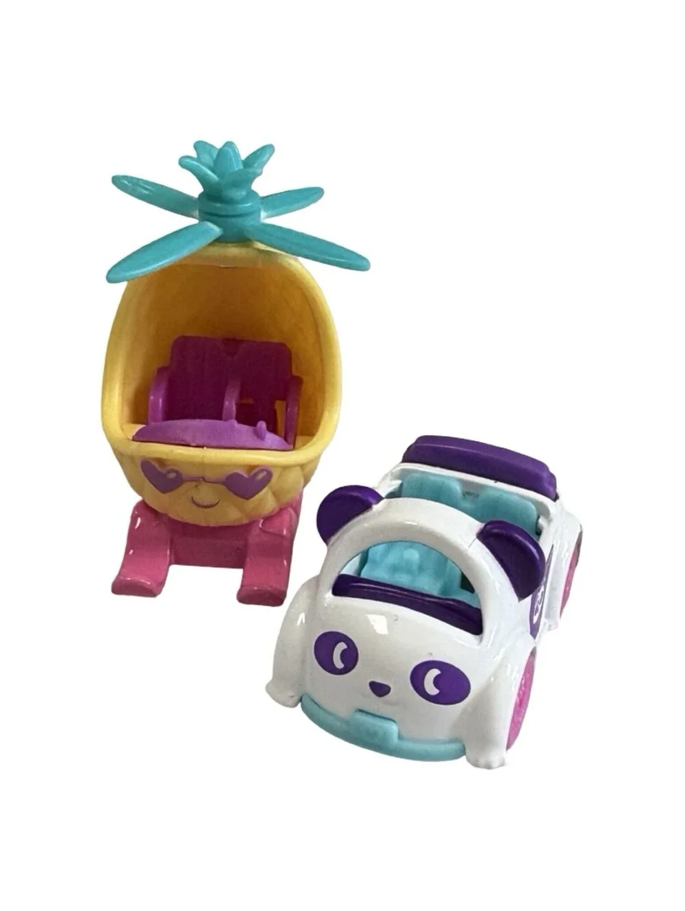 Lot of 2 My Little Pony Cars Toy Vehicles Collectible